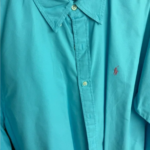 Ralph Lauren Men's Checkered and Solid Dress Shirts x5 - Picture 7 of 7